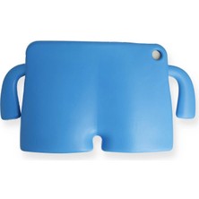 Pazarcan Samsung Galaxy T510 Tab A 10.1 Kılıf Karakter Tablet Silikon - Mavi