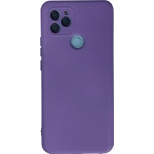 Pazarcan General Mobile Gm 21 Kılıf Nano Içi Kadife Silikon - Mor
