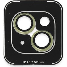 Pazarcan Joko Iphone 15 Pvd Metal Kamera Lens - Sarı