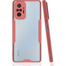 Pazarcan Redmi Note 10 Pro Kılıf Platin Silikon - Pembe