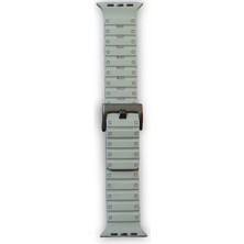 Pazarcan Watch 42MM Magnus Mıknatıslı Silikon Kordon - Gri