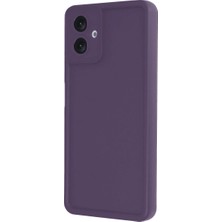 Pazarcan Samsung Galaxy A06 Kılıf Viera Silikon - Mürdüm