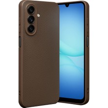 Pazarcan Samsung Galaxy A17 5g Thermax Silikon Kılıf - Kahverengi