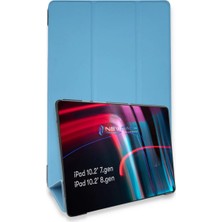 Pazarcan Ipad 10.2 (7.nesil) Kılıf Tablet Smart Kılıf - Mavi