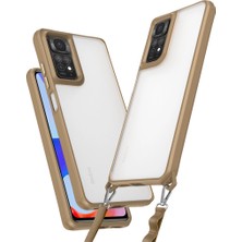 Pazarcan Redmi Note 11 Pro Kılıf Penta Silikon Kılıf - Çöl Titanyum