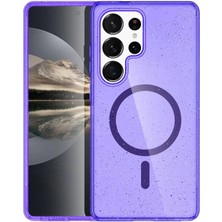 Pazarcan Joko Samsung Galaxy S23 Ultra Kılıf Magsafe Kapak - Mor