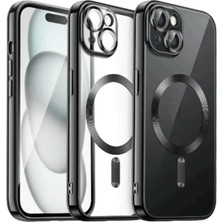 Pazarcan Iphone 15 Kılıf Kross Magneticsafe Kapak - Siyah
