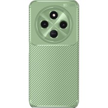 Pazarcan Redmi 14C Kılıf Auto Focus Karbon Kapak - Su Yeşili