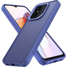 Pazarcan Redmi 12C Kılıf Elegant Kapak - Açık Mavi