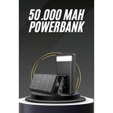 Pazarcan 50.000 Mah LED Dijital Göstergeli USB Çıkışı Powerbank
