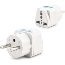 Pazarcan Amerikan Fiş Adaptörü Beyaz HDX1251