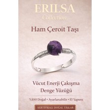 Erilsa Sertifikalı Vücut Enerji Çakışma Denge Yüzüğü – Ham Çeroit Ayarlamalı Ince Akrep Kova Oğlak Burcu