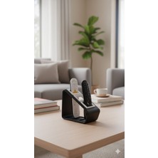 Minelly Üç Bölmeli Modern Kumanda Standı