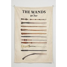 Charmbi Harry Potter Duvar Örtüsü – Çok Renkli Anime Temalı Kumaş Oda Dekoru Tapestry