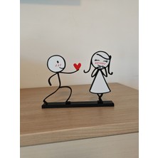 MakinoLab Sevgililer Günü Aşık Figürü