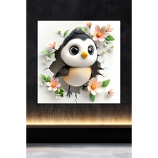 Lucena Metal Tablo Duvardaki Delik Koleksiyonu - Bülbül 6