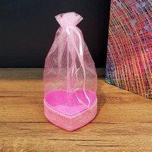 LTG Nova Pembe Kalpli Tül Kese