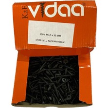 Vida 3,5X35 Sivri Uçlu Alçıpan Vidası 500 Adet