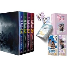 Ephesus Yayınları Yaralasar Serisi Seti 4 Kitap Ciltli Kutulu ve Toktiker Iki Kitaplık Hediyeli Kutu Ciltli