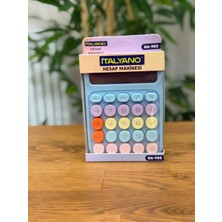 Italyano Renkli Tuşlu Masaüstü Hesap Makinesi KA-905