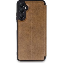 Pazarcan Samsung Galaxy A25 5g Kılıf Flip Cover - Taba