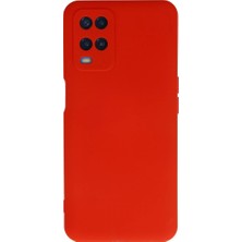 Pazarcan A54 4g Kılıf Nano Içi Kadife Silikon - Kırmızı