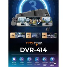 Navimex Dvr 4414 4k+2k+2k Dikiz Aynası Kayıt Kamerası