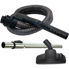 Süppürge Fakir Ile Uyumlu Smart S 350 Öko Power Süpürge Çelik Telli Hortumu Seti