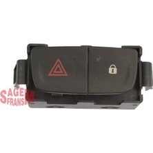 Sagem 500622 - Dörtlü Flaşör Kapı Kilit Düğmesi Trafıc Iıı