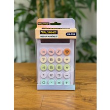 İtalyano Italyano KA-906 Mint Serisi Renkli Tuşlu Masaüstü Hesap Makinesi