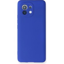 Pazarcan Mi 11 Kılıf First Silikon - Lacivert