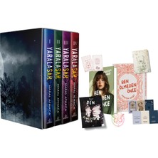 Ephesus Yayınları Yaralasar Serisi Seti 4 Kitap Ciltli Kutulu ve Ben Ölmeden Önce Kutulu Set Ciltli