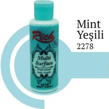 Pazarcan Rich Multi Surface 2278 Mint Yeşili Akrilik Boya 120 cc