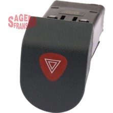 Sagem 500201 - Dörtlü Flaşör Anahtarı Renault Kangoo 01