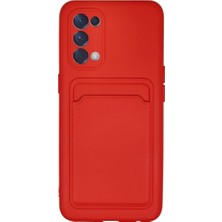 Pazarcan Reno 5 Kılıf Kelvin Kartvizitli Silikon - Kırmızı