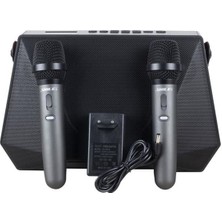 HypAirs Shile SL-3A Iki El Mikrofonlu Kumandalı Usb/sd/bt Portatif Hoparlör
