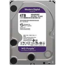 HypAirs Western Digital Purple WD40PURZ 4 Tb Sata 6gb/s 7/24 Güvenlik Harddisk