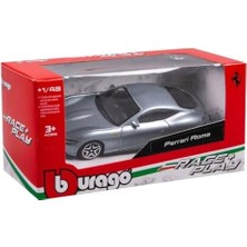 Aydenstore Bburago Ferrari Roma 1/43 Ölçek Gri