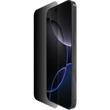 Aydenstore Screenforce Invisiglass 16 Pro Max Paravan, Çizilmez Koruyucu Folyo, Geri Dönüştürülmüş Camdan Üretilmiştir, Kabarcıksız Uygulama Için Konumlandırma Kabı, 16 Pro Max Için Ekran