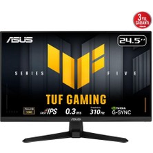 24.5" Asus Tuf Gamıng VG259QMR5A 310HZ 0.3ms Monıtor
