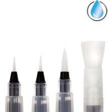 Aydenstore Basma Düğmesi Sulu Boya Fırçası Çeşitli Set