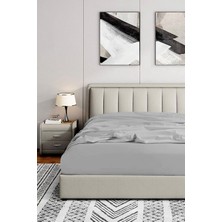 Soley | Jersey | %100 Doğal Pamuklu Çift Kişilik 180 x 200 Lastikli Çarşaf