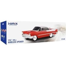 Aydenstore 10W 1500 Mah Araba Model Bluetooth Hoparlör Kırmızı BTS-440