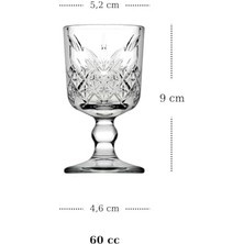 Aydenstore 24 Parça Çay & Çerezlik & Ayaklı Bardak Seti US02165