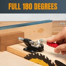 Aydenstore 20318 Push-Pull Mafsal Kelepçesi, 305 cm – 227 Kg, Sağlam Tutma Kapasitesi, Flanş Taban Plakalı Piston Kaldırma Kelepçesi, 1 Adet