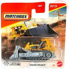 Aydenstore C0859 Mtchbox 1:64 Tekli Arabalar Ground Braker Bulldozer JBT16