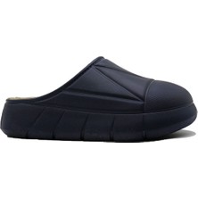 Liarca Unisex Önü Kapalı Içi Tüylü Peluş Sıcak Rahat  Ev Terlik