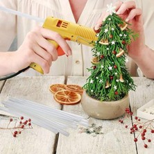 Aydenstore 1 kg Silikon,mum Silikon,çubuk Silikon, Tutkal Çubukları,el Işi ve Yapıştırma Için (Ince)