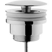 Aydenstore Origin A45148 Yuvarlak Lavabo Süzgeci,, Sabit, Krom