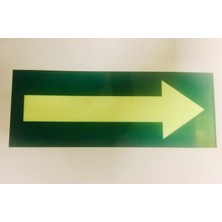 Aydenstore Fst Fosforlu Yön Etiketi